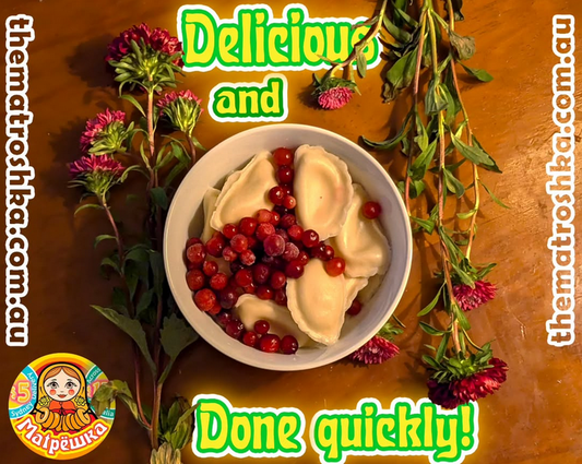 No-Stress Lunch or Dinner: Pelmeni & Vareniki