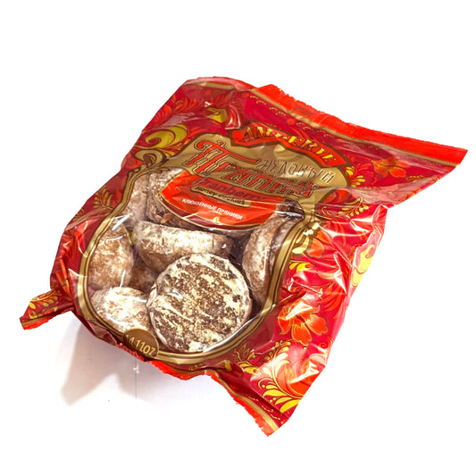 Пряники имбирные премиум «Пряники» (с клюквой) «Янтарный»