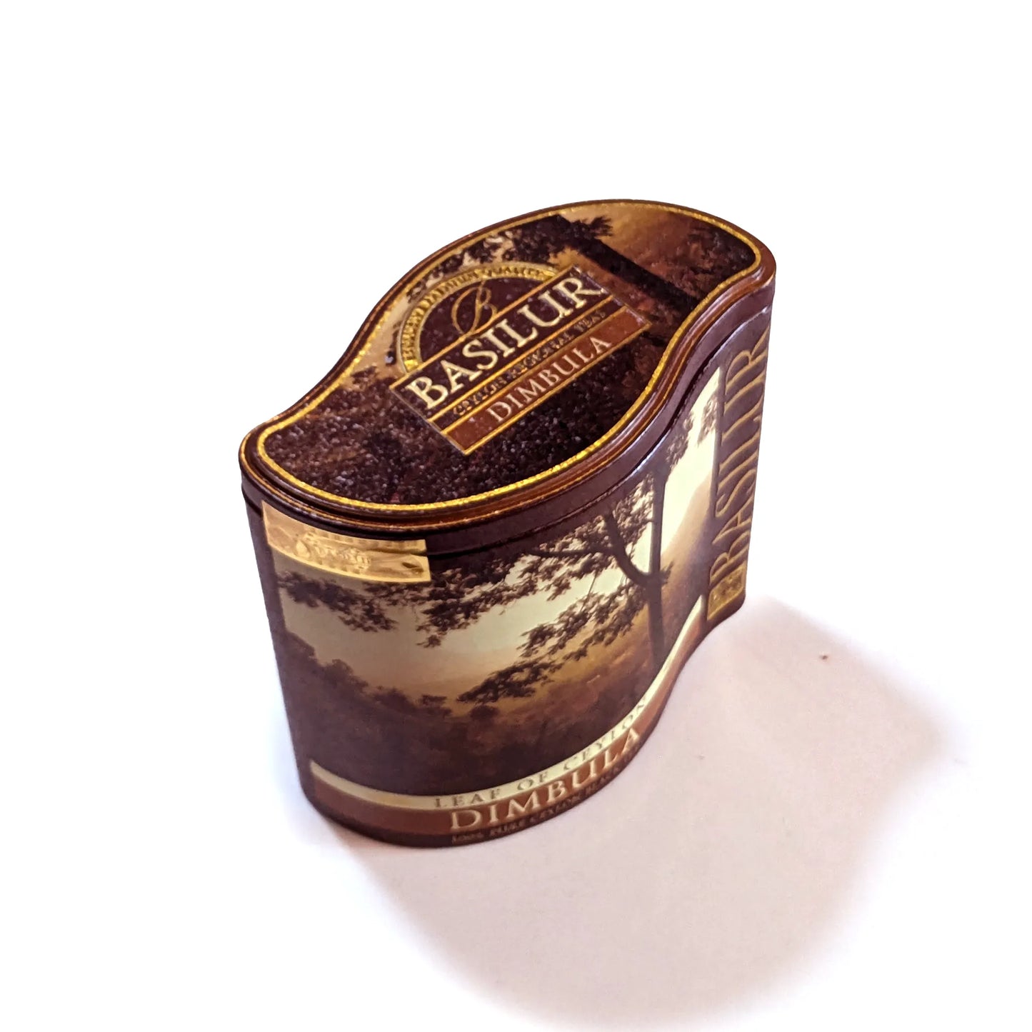 Декоративная банка для черного чая Basilur 'Dimbula' Premium (листовой)