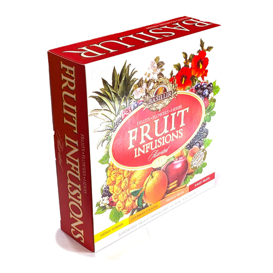 Basilur Fruity Black Tea Collection 'Fruit Infusions' Large (tea-bags)