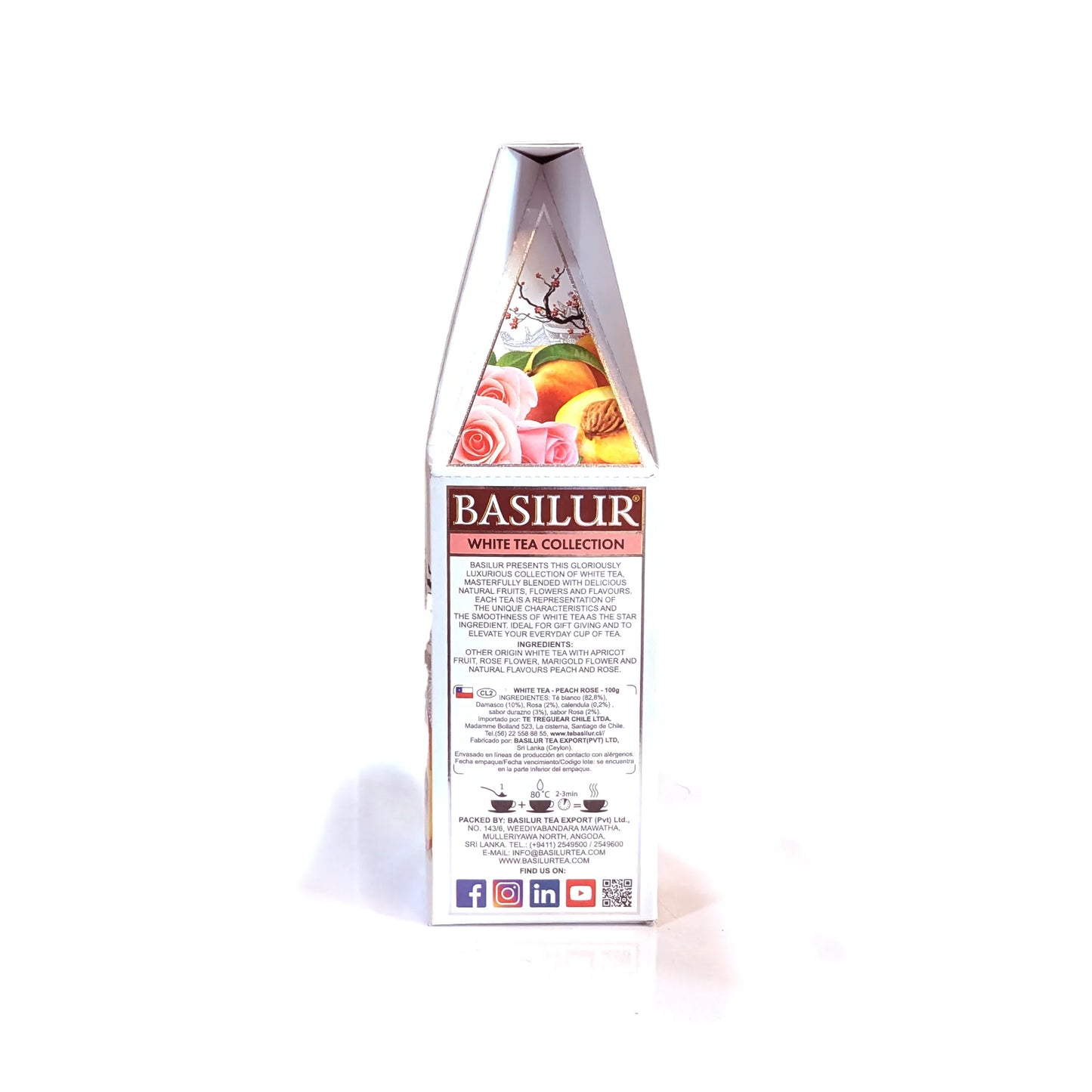 Basilur Fruity Chinese White Tea Infusion (loose leaf)