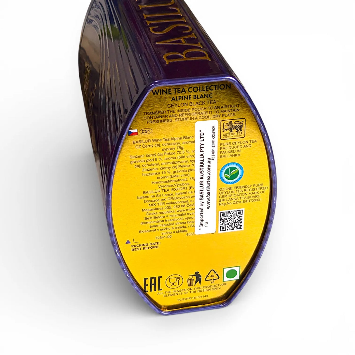 Basilur 'Wine Tea' Black Tea Infusion (loose leaf)