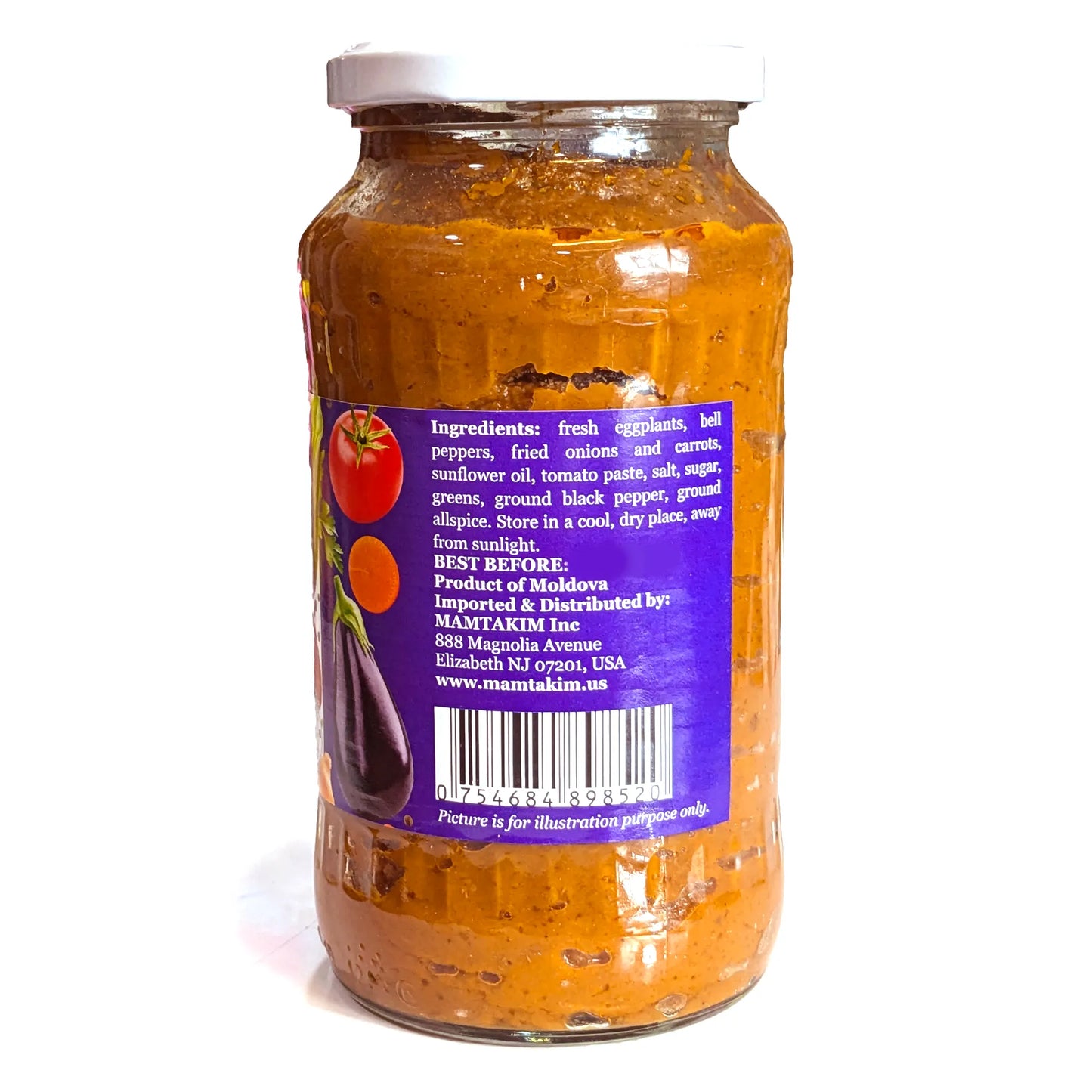 Tasty Eggplant Caviar 'Belevini' 550g