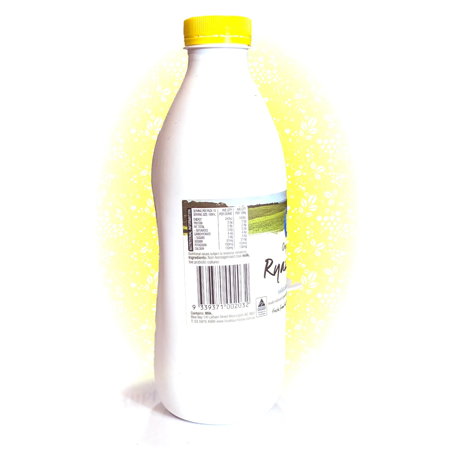 Pure Organic Ryazhanka 'Blue Bay' 1L