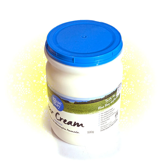 Сметана натуральная (без загустителя) «Голубой залив» 1л