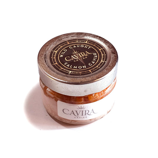Икра лосося дикого вылова «Cavira» класса люкс 100 г