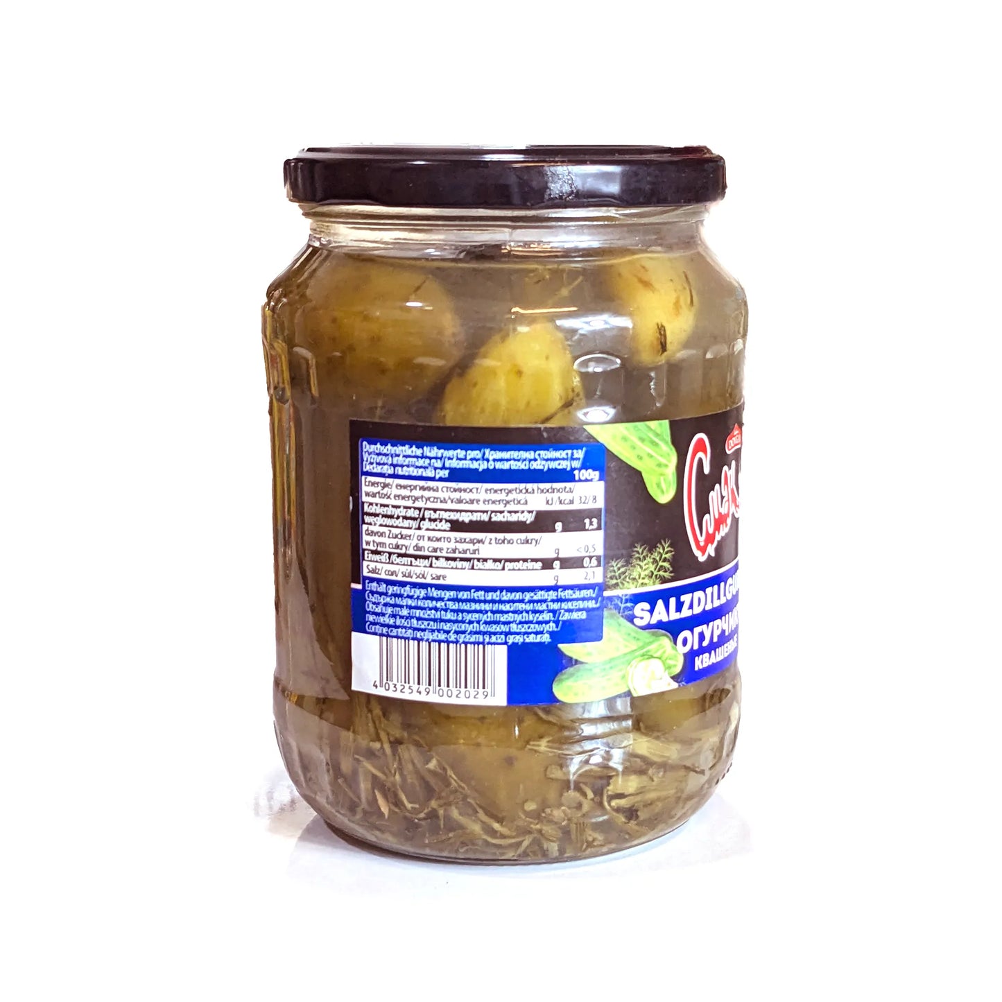 Tasty Cucumbers in Brine