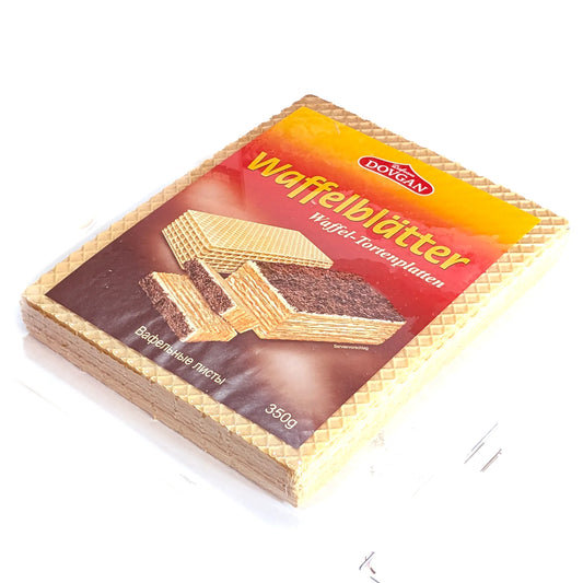 Классические прямоугольные вафельные листы 350 г