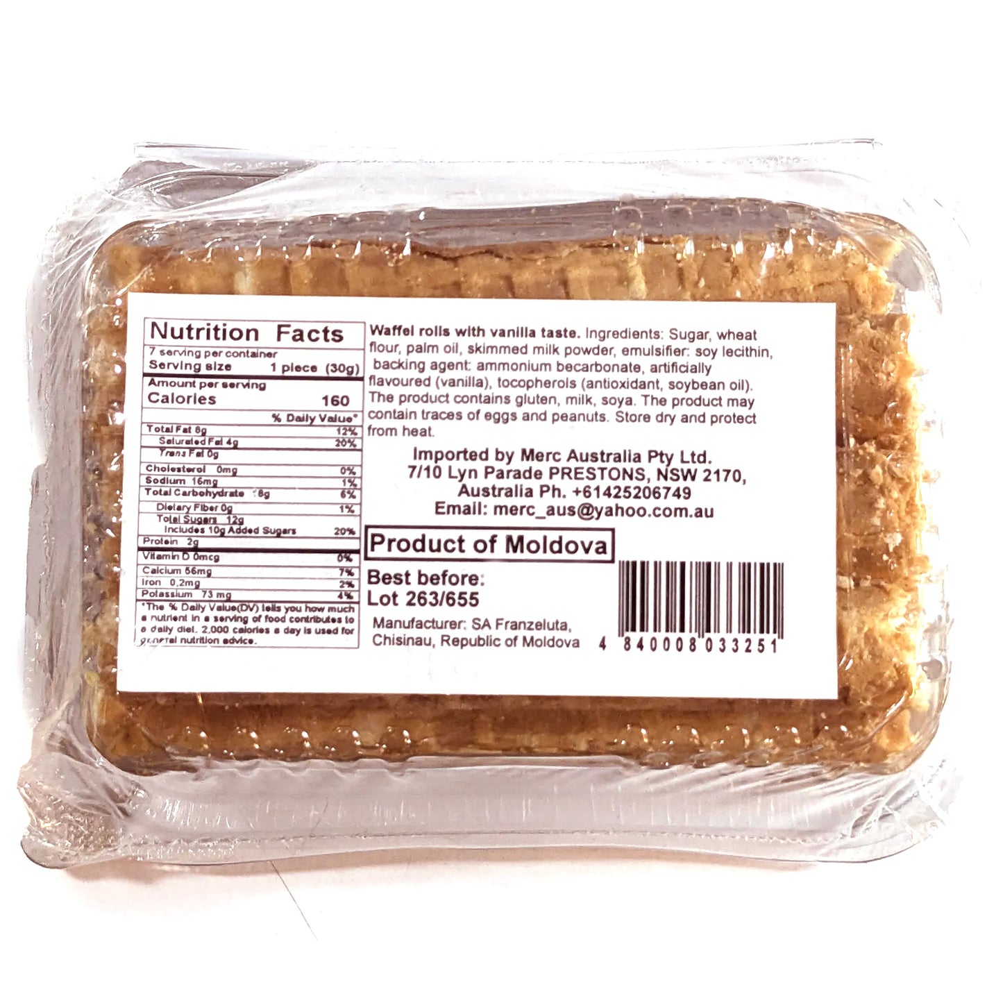 Вкусные хрустящие трубочки (с ванилью)