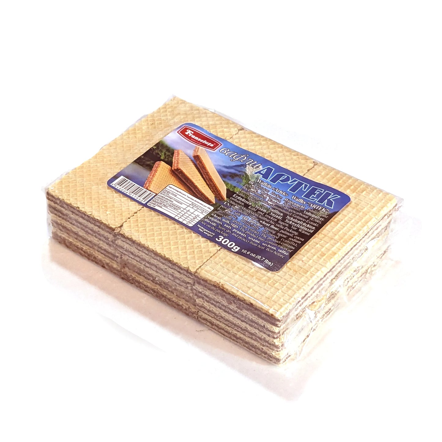 Классические хрустящие вафли «Артек»