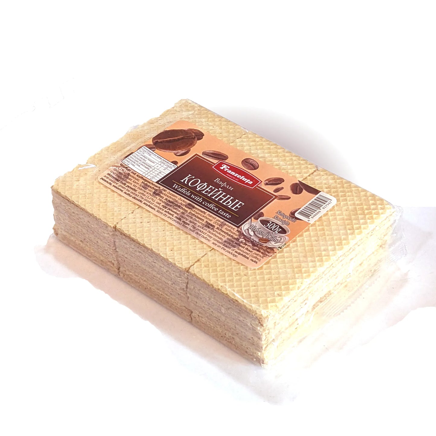 Классические хрустящие вафли «Кофейные»