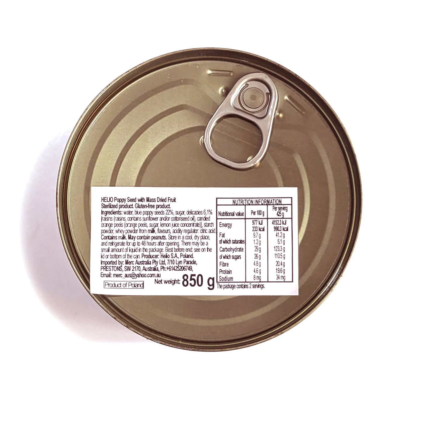 Bulk Poppy Seed Mix (for baking) 850g