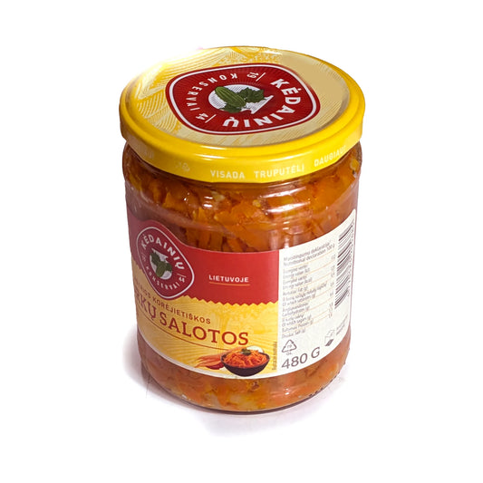 Настоящая маринованная морковь (по-корейски) «Кедайниу» 480 г