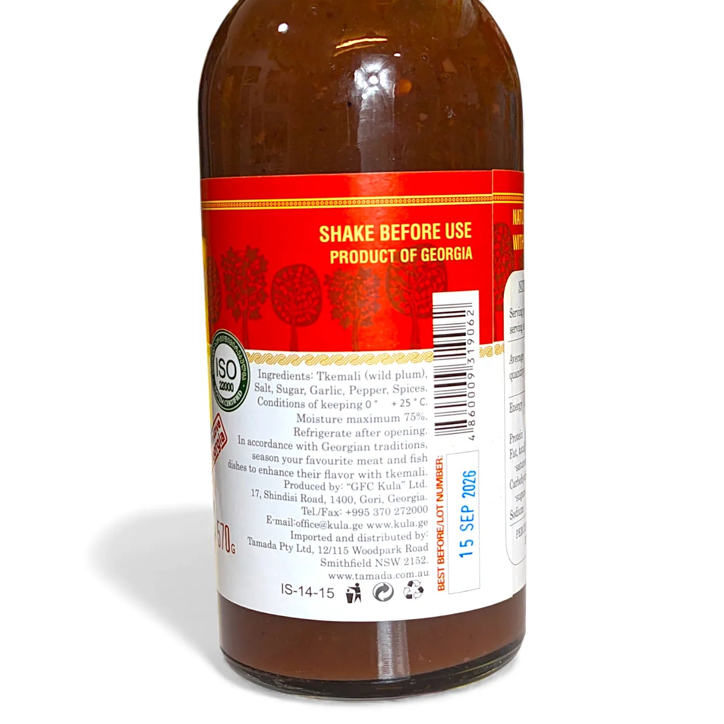 Traditional Georgian 'Tkemale' Traditional Red Garnish