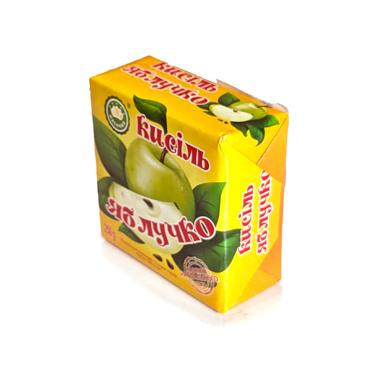 Вкусный фруктовый кисель-кисель (с яблоком)