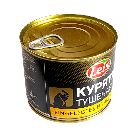 Tasty Pure Chicken Stew 'Tushenka' 'Leis' 525g