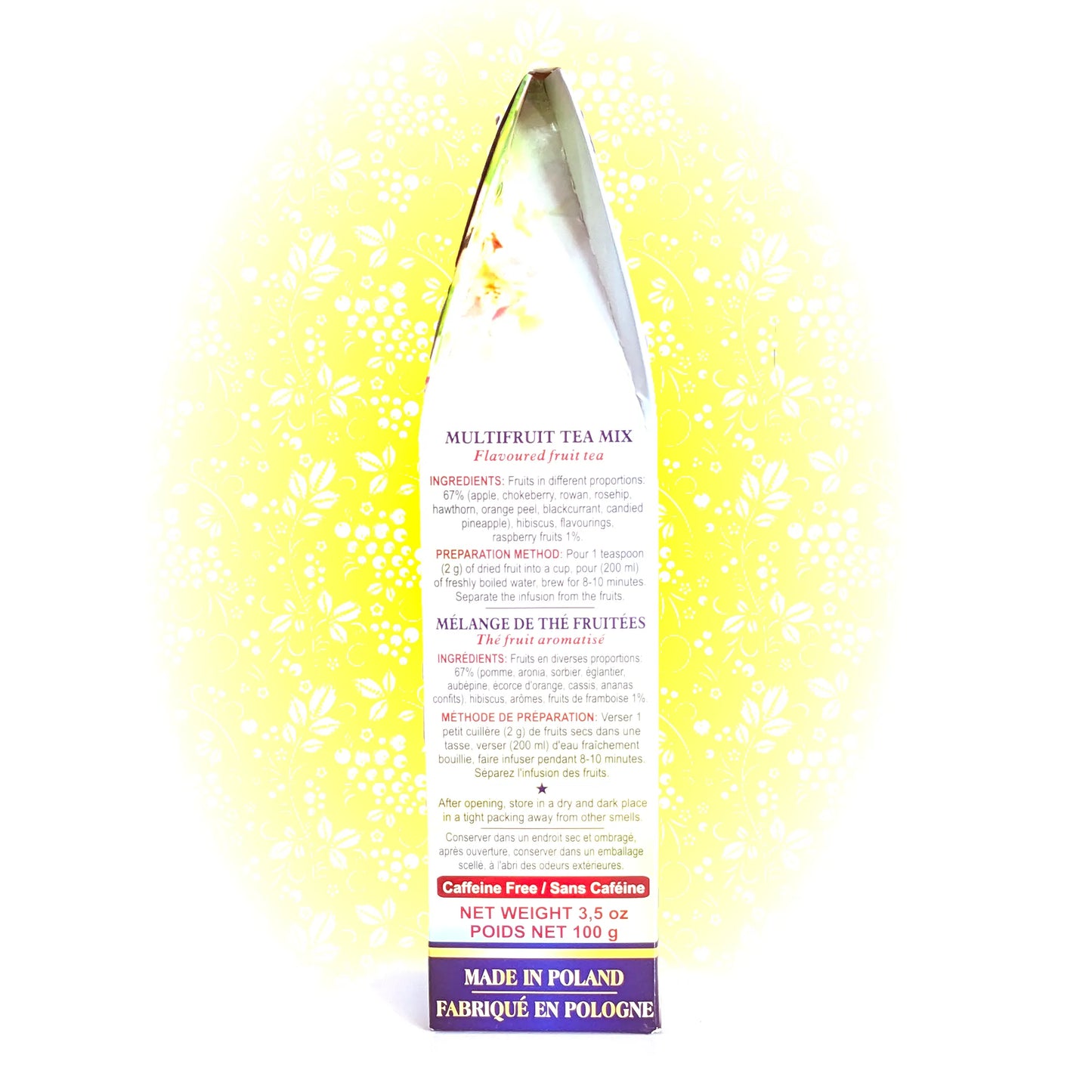 Фруктовый травяной чай премиум-класса «Мальва»