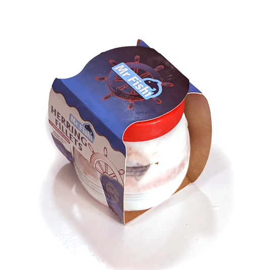 Вкусное филе сельди полной длины (скандинавское) 650 г