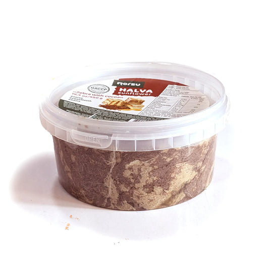 Халва классическая «Зебра» (с какао) 500г