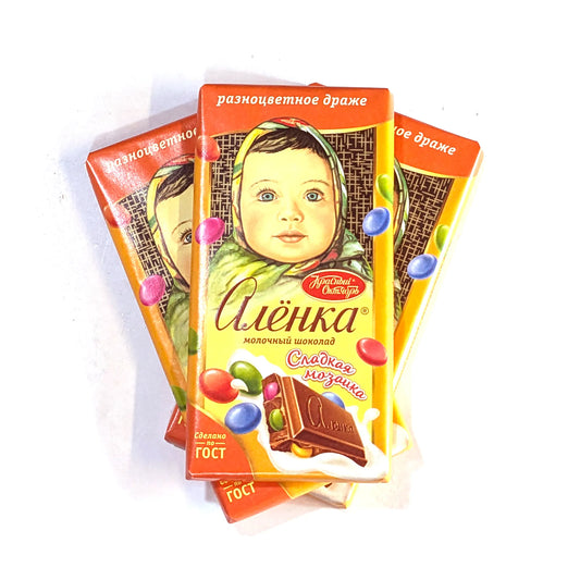 Премиальный шоколад «Алёнка» (с M&Ms)