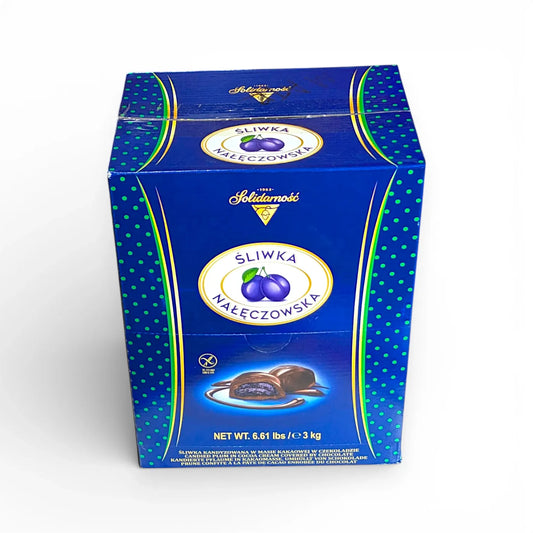 Premium Plum in Chocolate Big Bulk Box 3kg