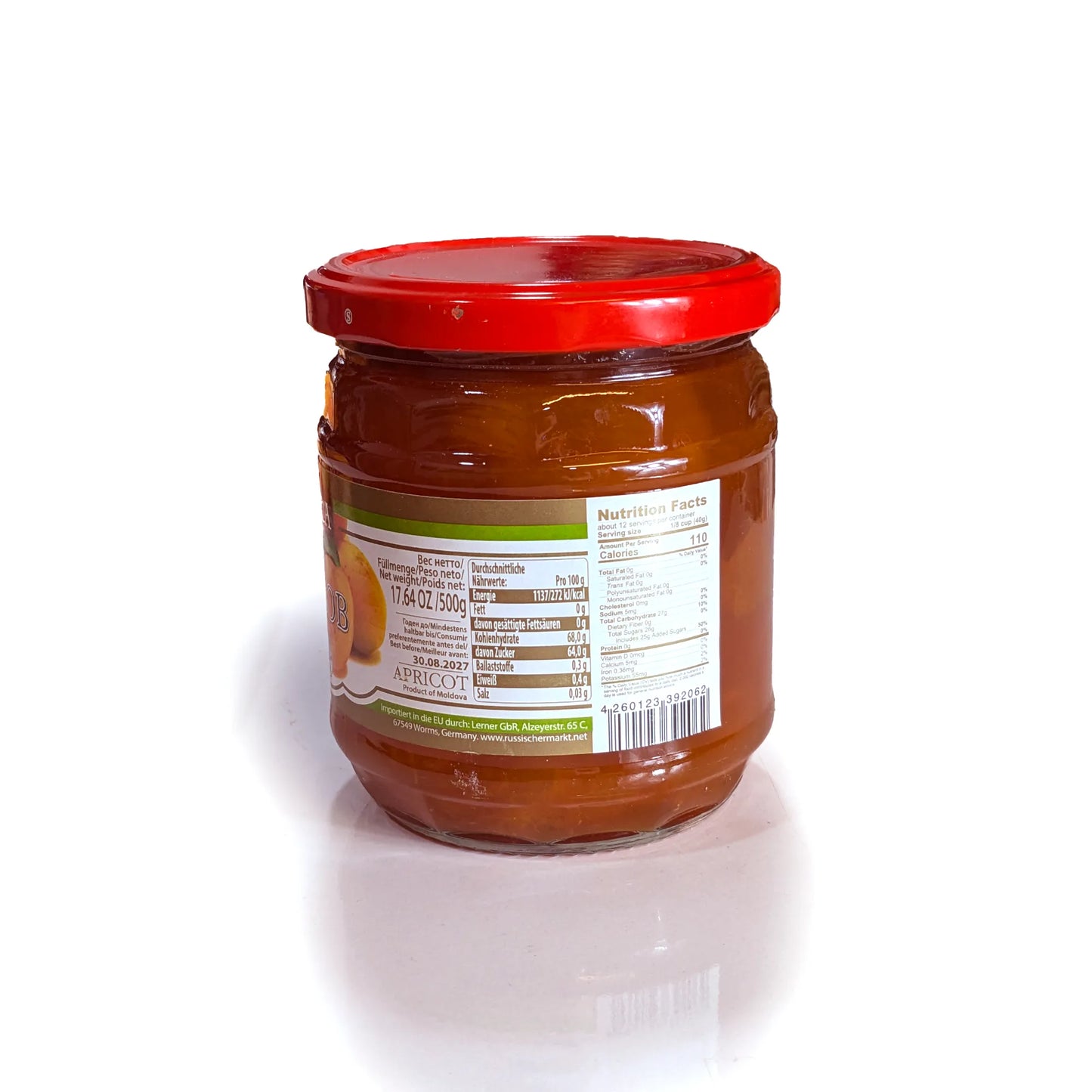 Натуральный абрикосовый джем «Традиции вкуса»