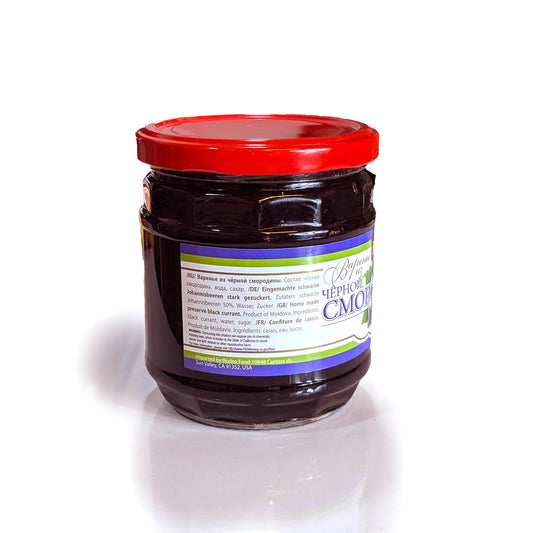 Натуральный джем из черной смородины «Традиции вкуса»