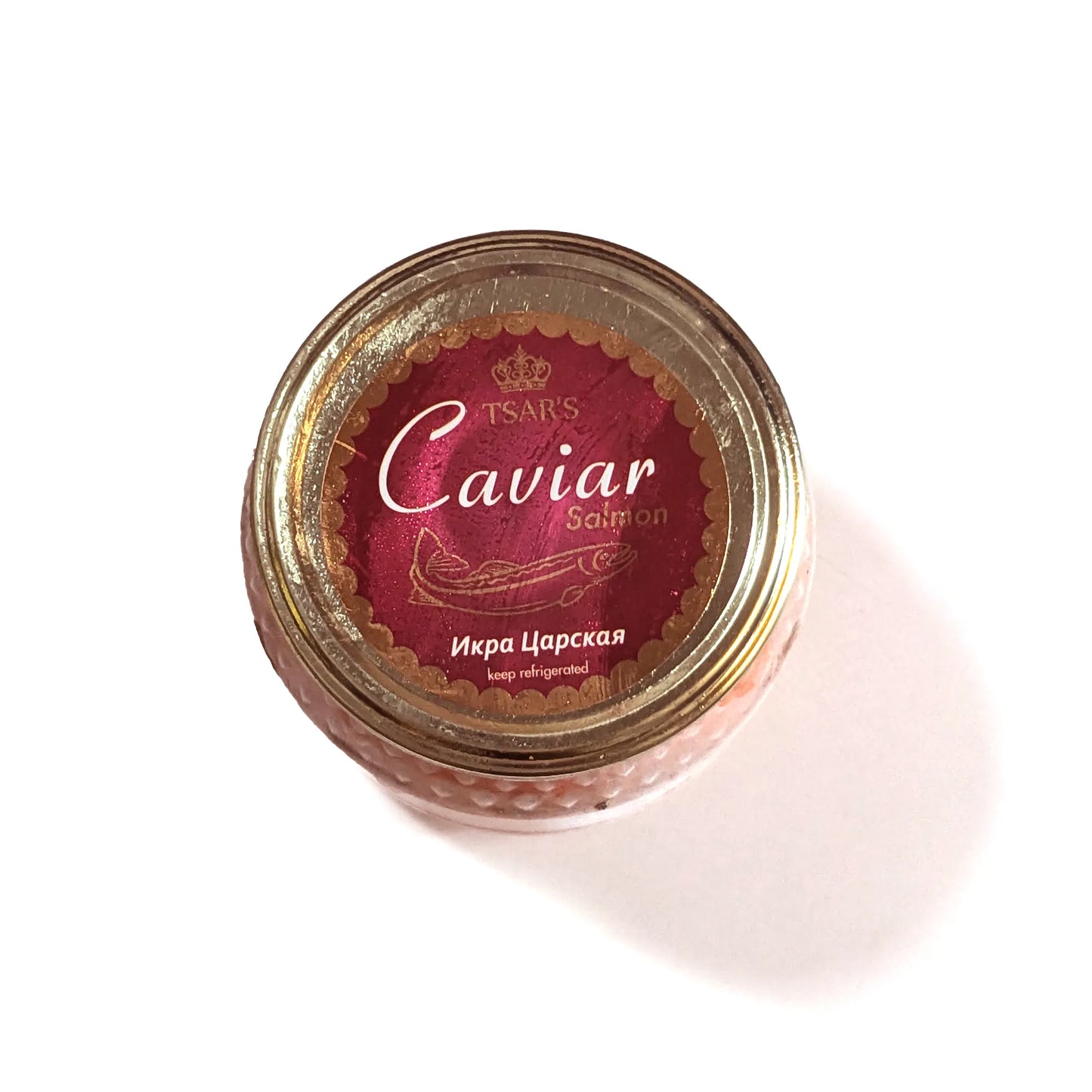 Premium Salmon Caviar 'Tsar's Caviar' 500g