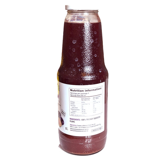 Чистый сливовый сок 1 л