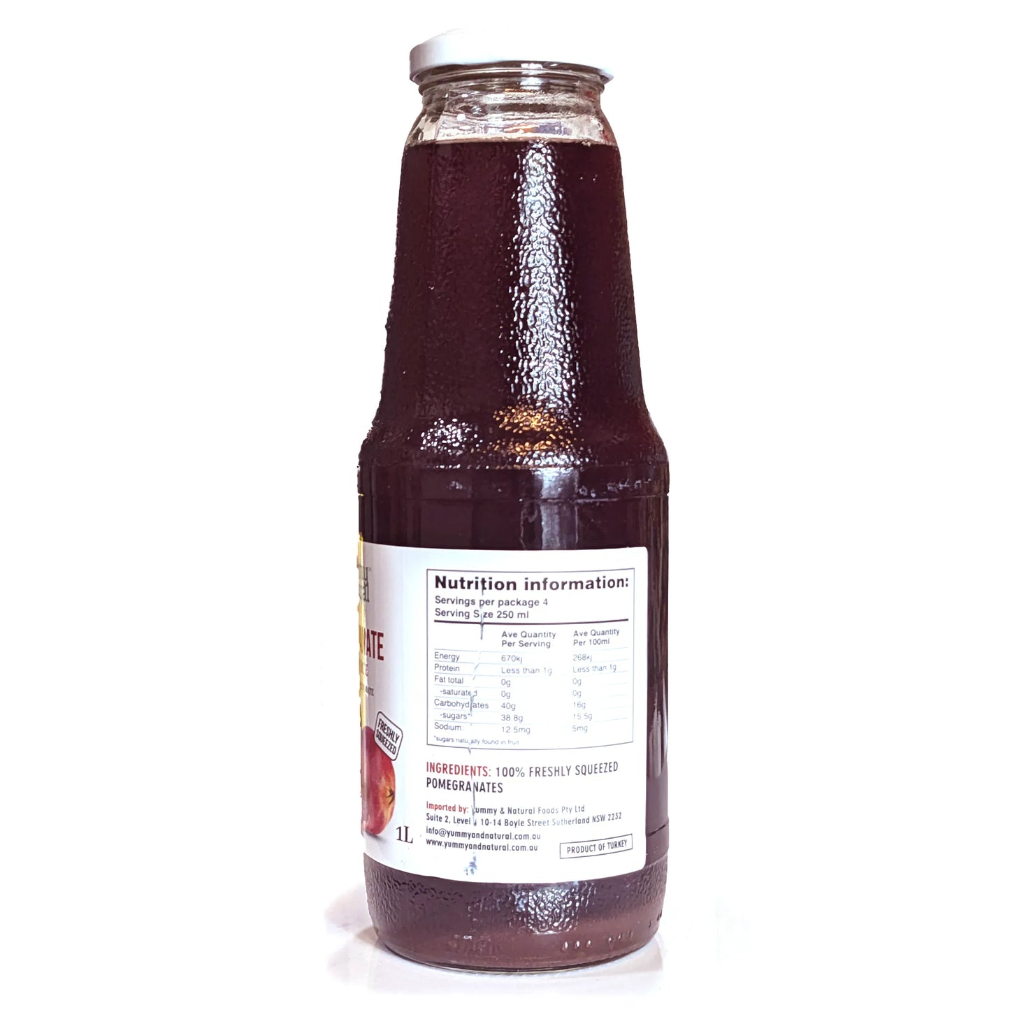 Pure Pomegranate Juice 1L