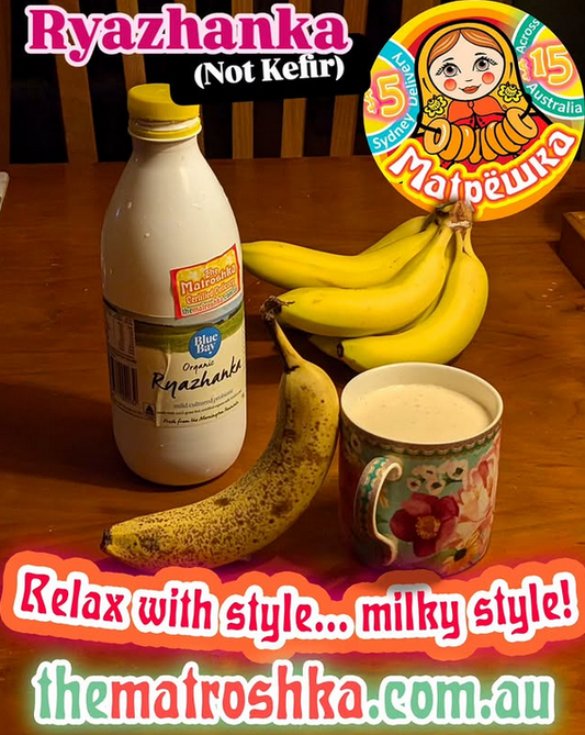 All-Natural All-Whole-Milk Ryazhanka!