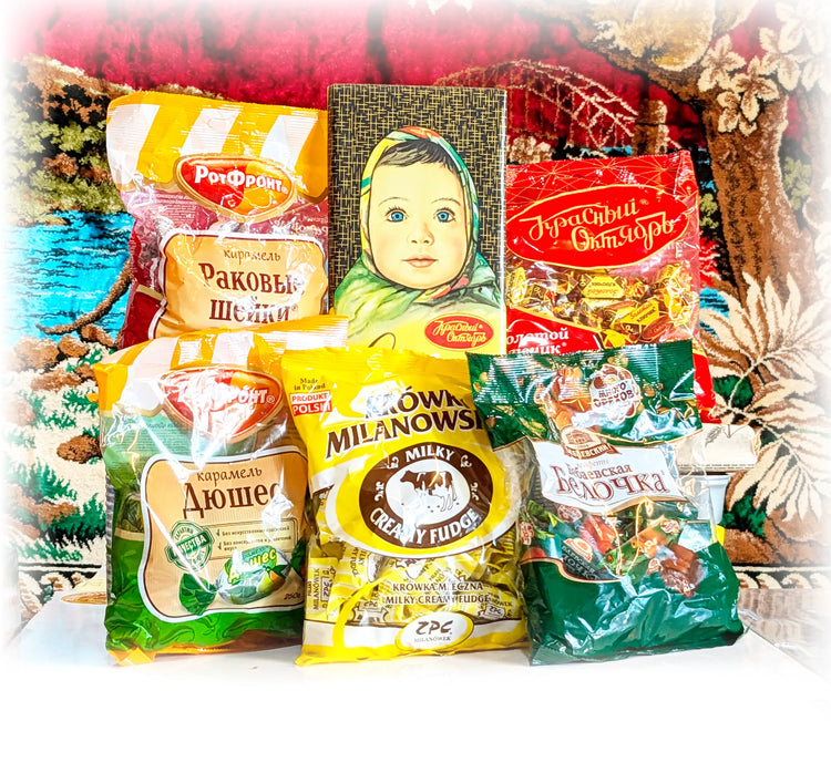 Premium Caramels and Chocolates