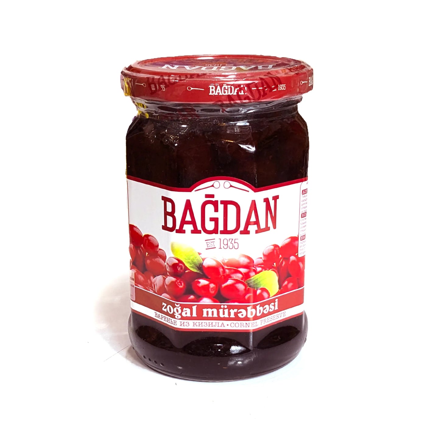 Премиальный кизиловый джем «Багдан»