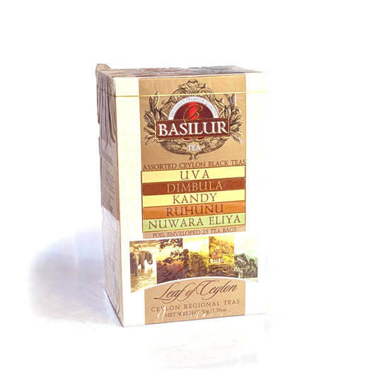 Regional 'Basilur' Black Tea Collection (tea-bags)