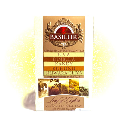 Региональная коллекция черного чая «Базилур» (пакетированный)