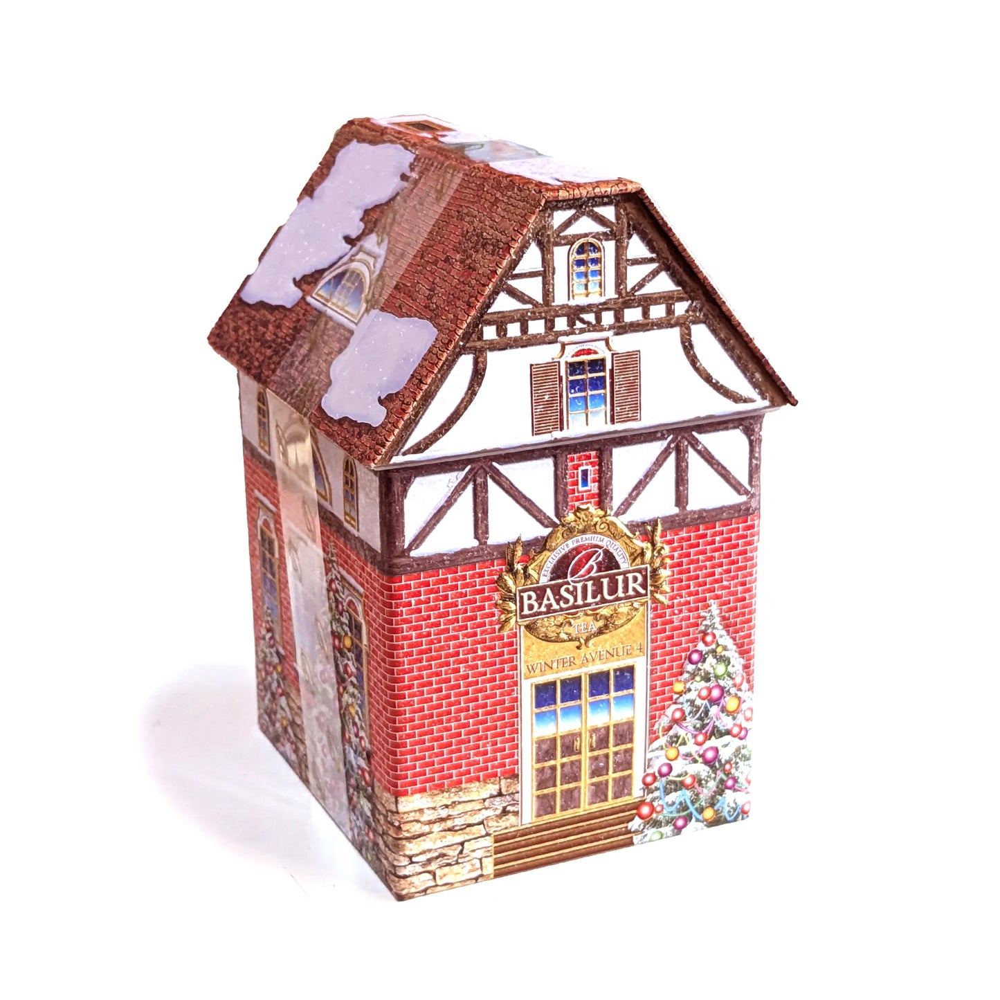 Черный чай Basilur 'Christmas Avenue' (с вишневым миксом) (листовой)