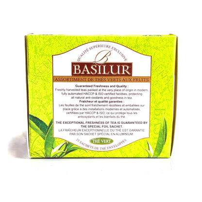 Зеленый чай Basilur 'Fruity Collection' (пакетированный)