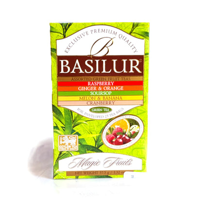 Зеленый чай Basilur 'Fruity Collection' (пакетированный)