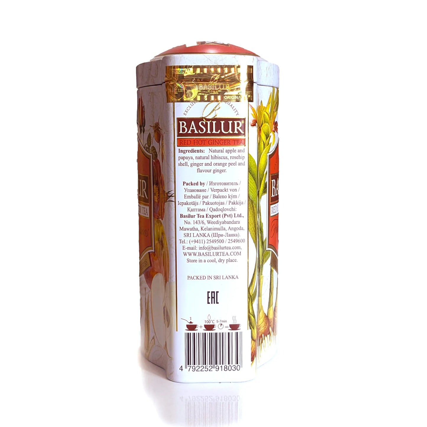 Basilur 'Red Hot Ginger' Infusion Deluxe Jar (loose-leaf)