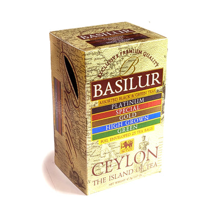 Коллекция черного чая Platinum 'Basilur' (пакетированный)