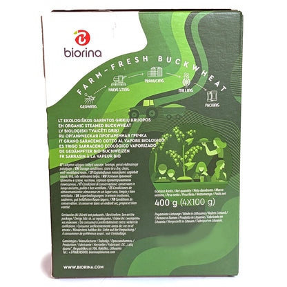 Premium Buckwheat 'Biorina' (in sachets) 400g