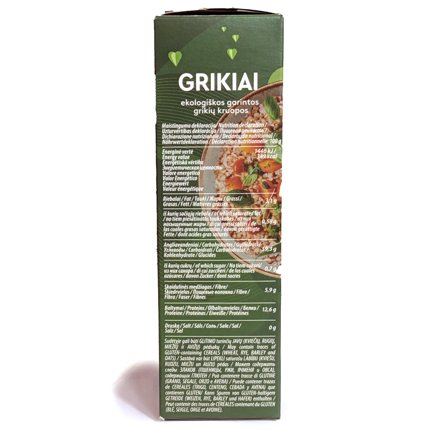 Premium Buckwheat 'Biorina' (in sachets) 400g