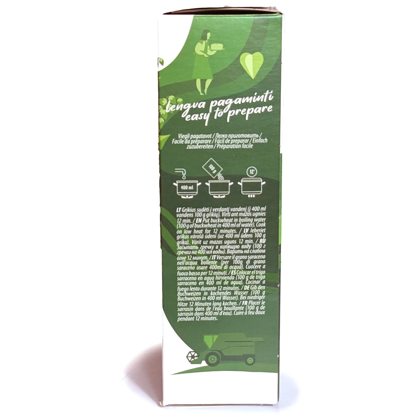 Premium Buckwheat 'Biorina' (in sachets) 400g