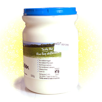 Real Sour Cream 'Smetana' (no thickener) 'Blue Bay' 1L