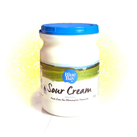 Real Sour Cream 'Smetana' (no thickener) 'Blue Bay' 1L