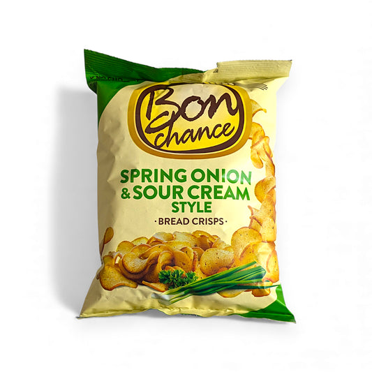 Crunchy Bread Crisps 'Suhariki' (with green onion and sour cream)