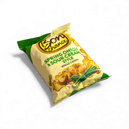 Crunchy Bread Crisps 'Suhariki' (with green onion and sour cream)