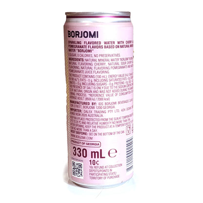 Mineral Water Infusion 'Borjomi' (cherry and pomegranate) 330ml