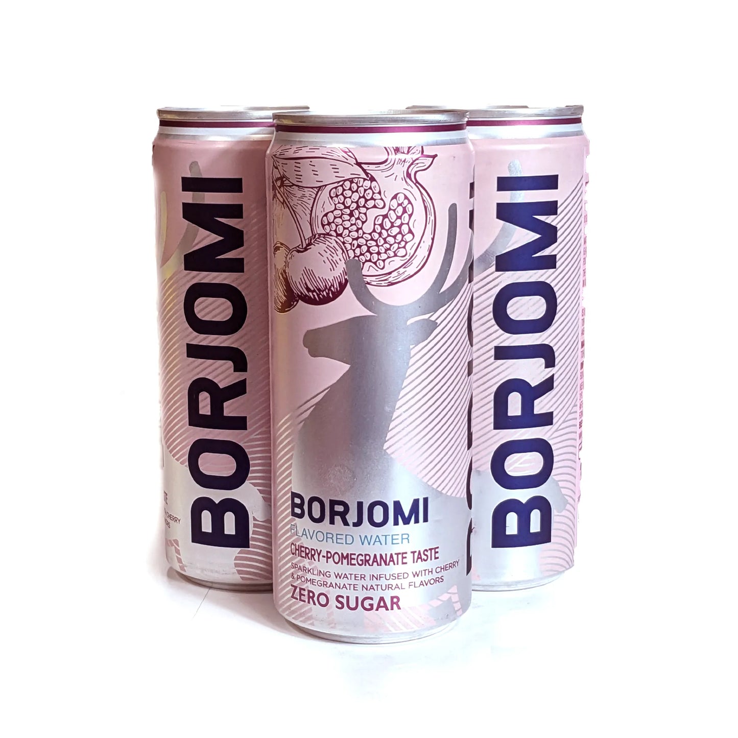 Mineral Water Infusion 'Borjomi' (cherry and pomegranate) 330ml