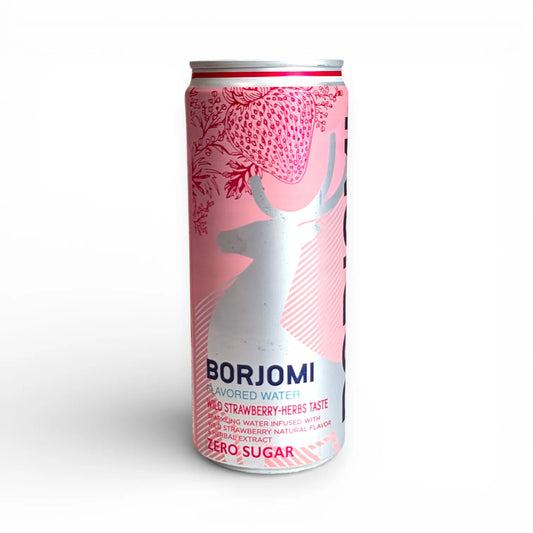 Mineral Water Infusion 'Borjomi' (wild strawberry) 330ml